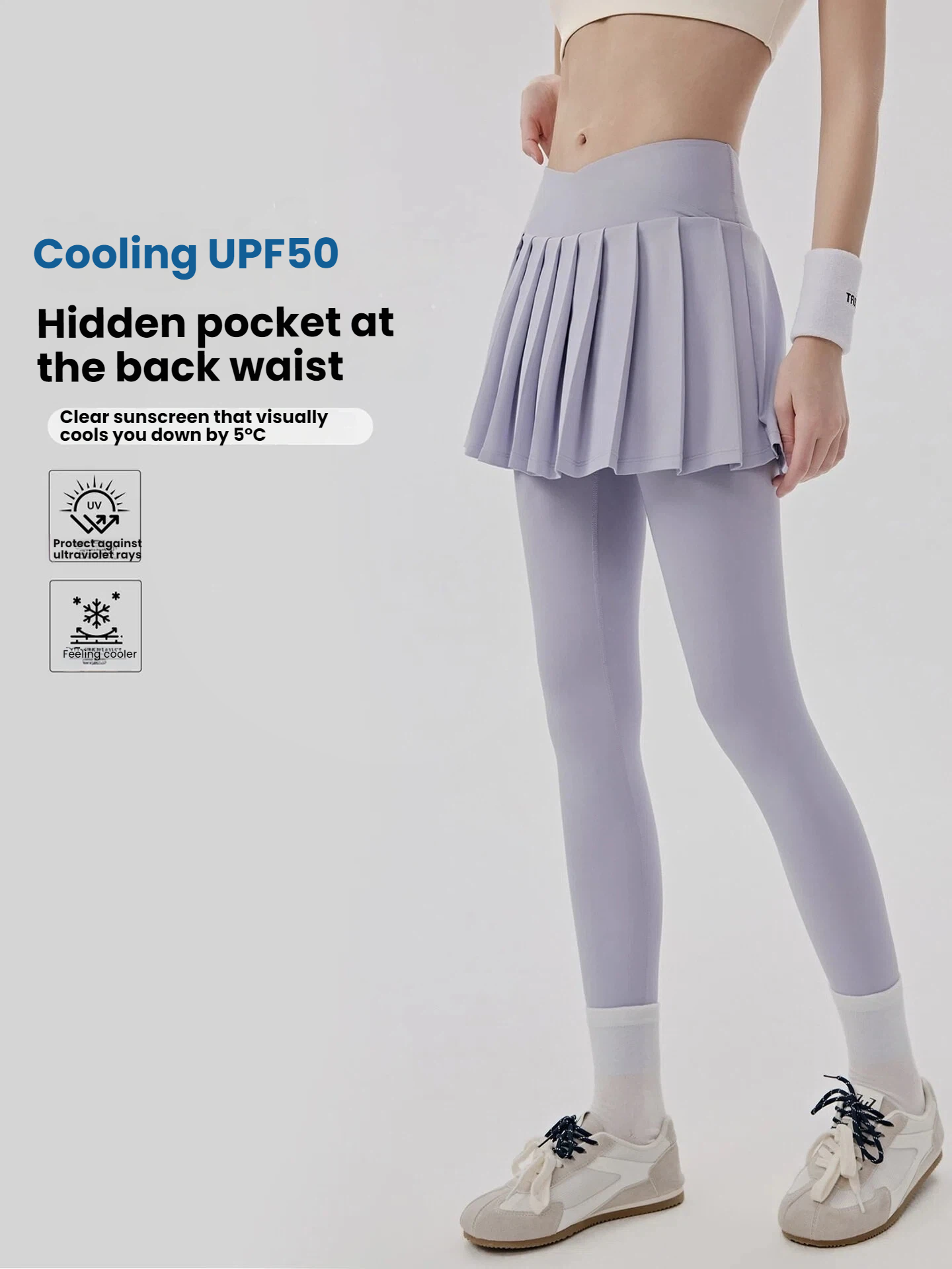 Pilates In Yoga Pants - Women's Cooling Sun Protection Yoga Pants