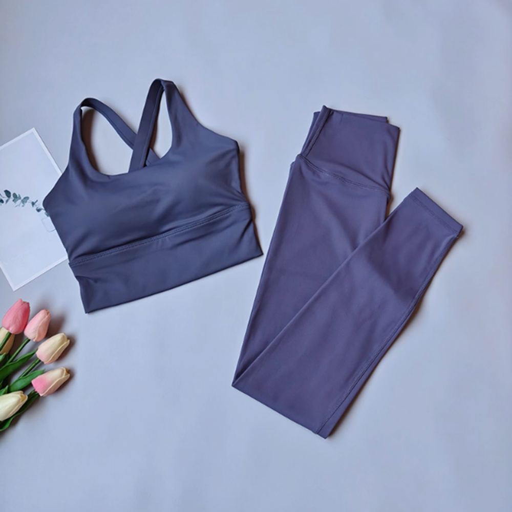 Pilates Yoga Clothes - Naked Feel Pilates Set for Women,