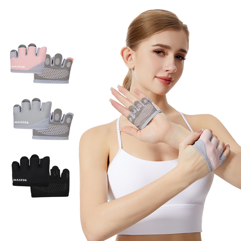 Pair of Fitness Fingerless Glo - Yoga Pilates Yoga ulasan dan harga