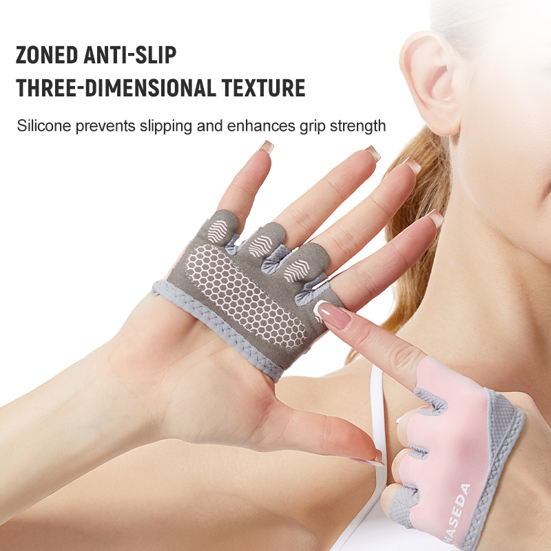 Pair of Fitness Fingerless Glo - Yoga Pilates Yoga ulasan dan harga