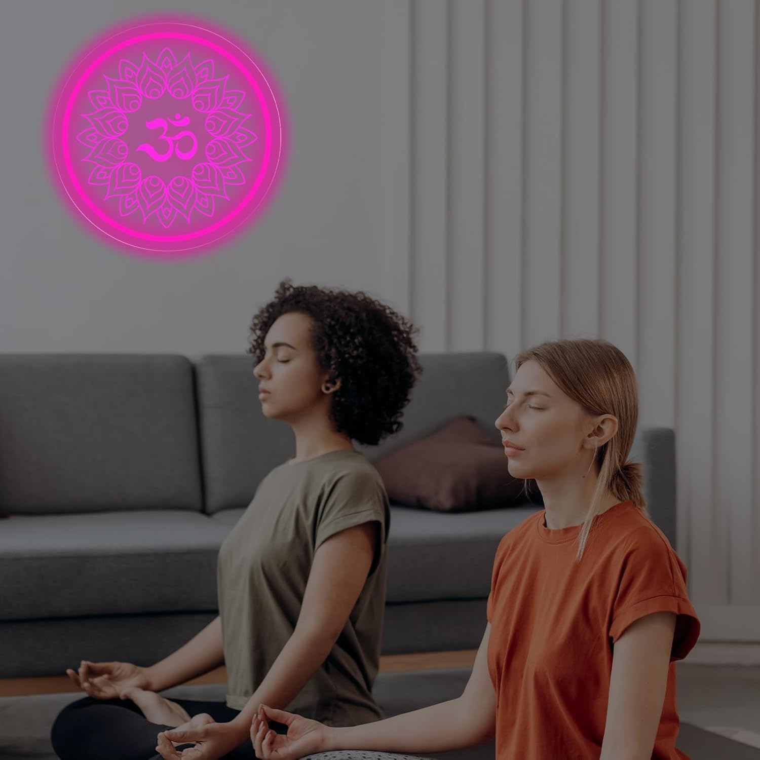 Om Mandala Neon Sign USB Power - Pilates Yoga Room ulasan dan harga