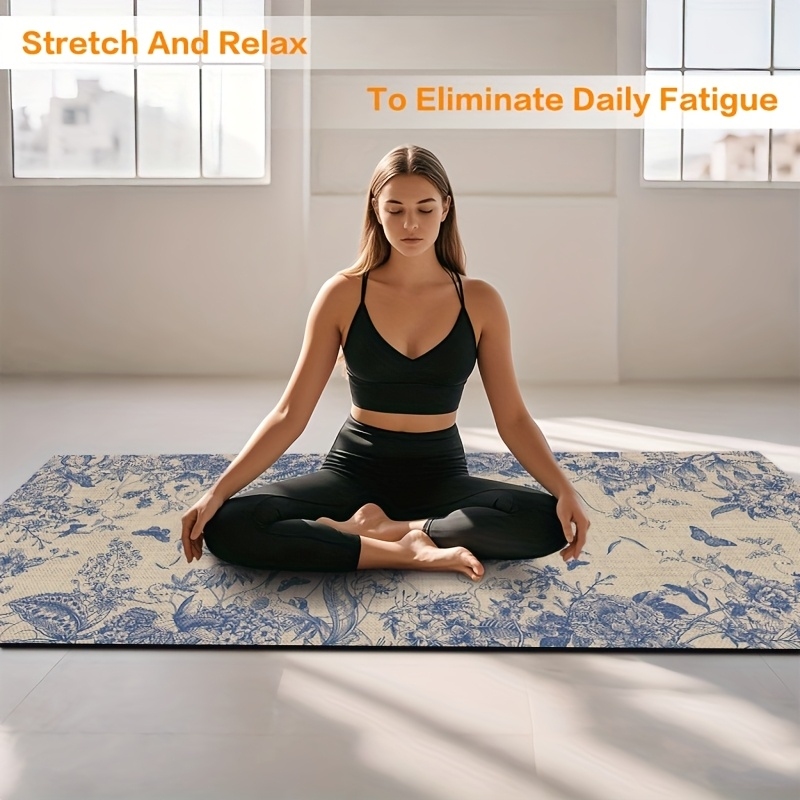 VIKAMA Vintage Blue Pattern Yo - Pilates Yoga Room ulasan dan harga