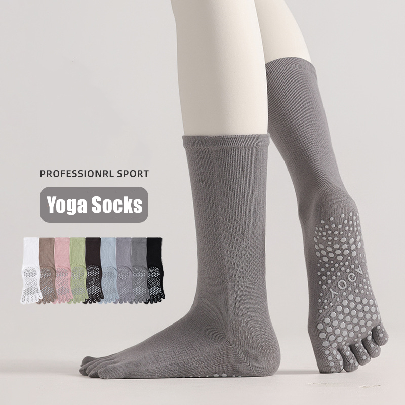 1 Pairs  Woman Yoga Socks Cand - Yoga Pilates Yoga ulasan dan harga