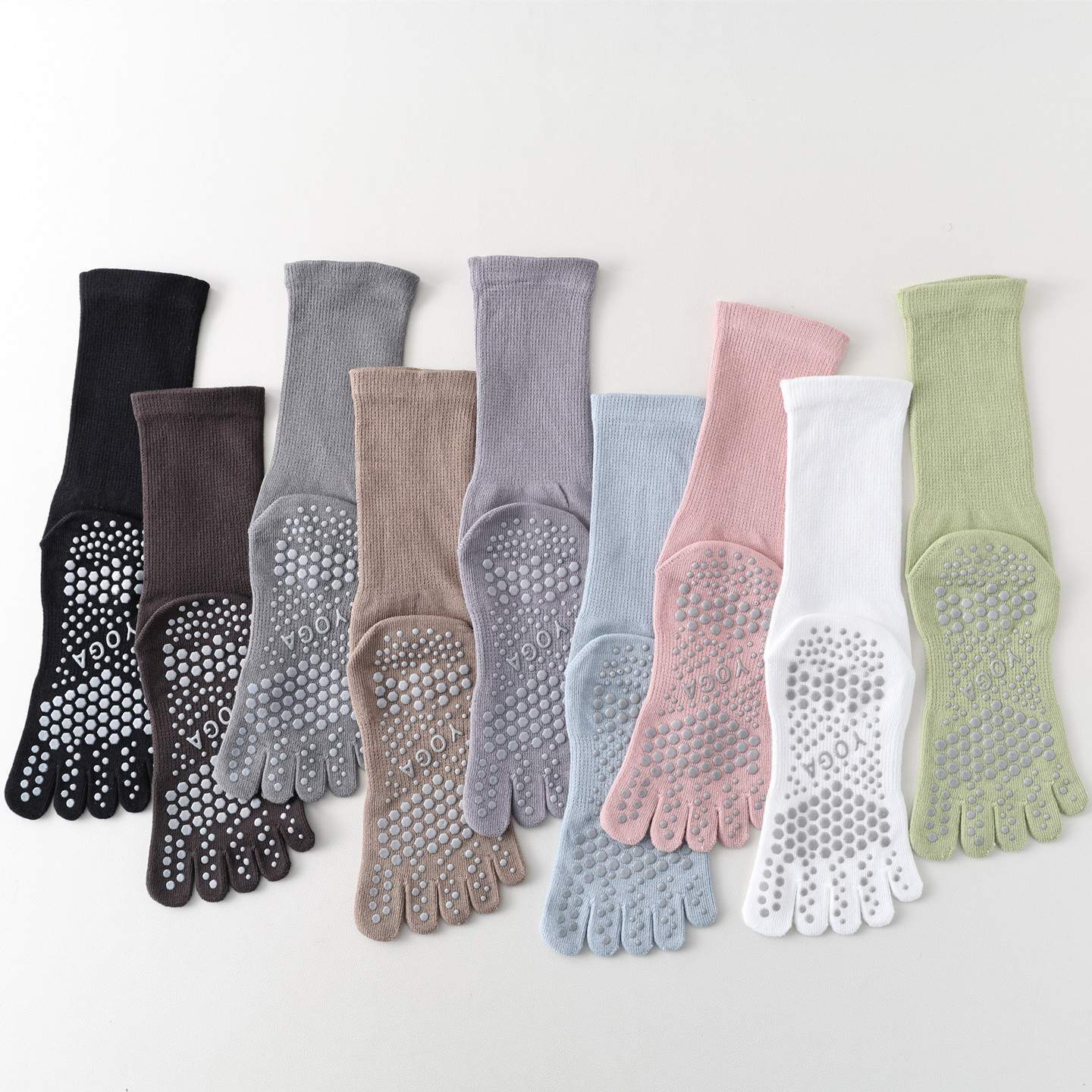 1 Pairs  Woman Yoga Socks Cand - Yoga Pilates Yoga ulasan dan harga
