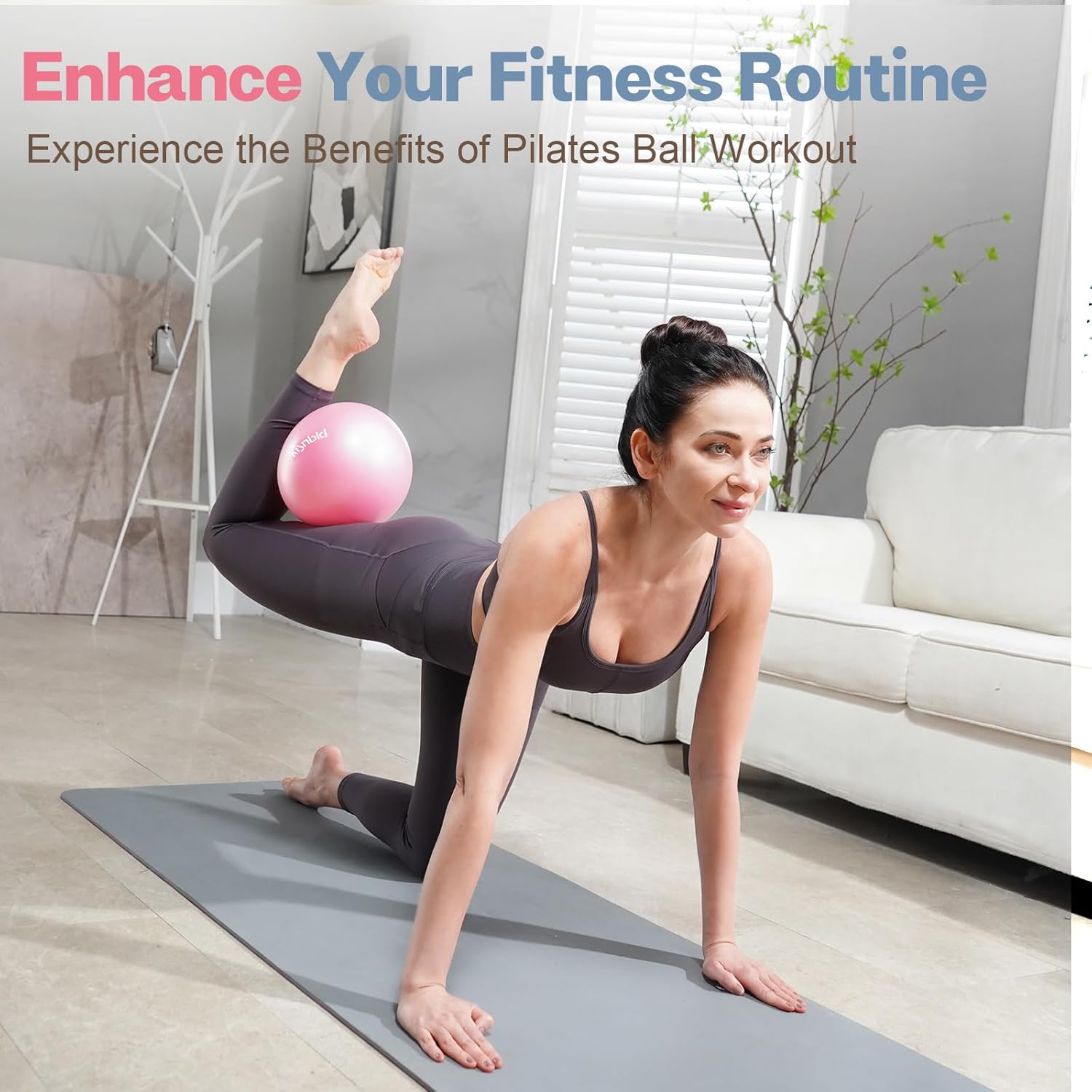 9 Inch Mini Pilates Ball, Anti - Pilates Yoga Core ulasan dan harga