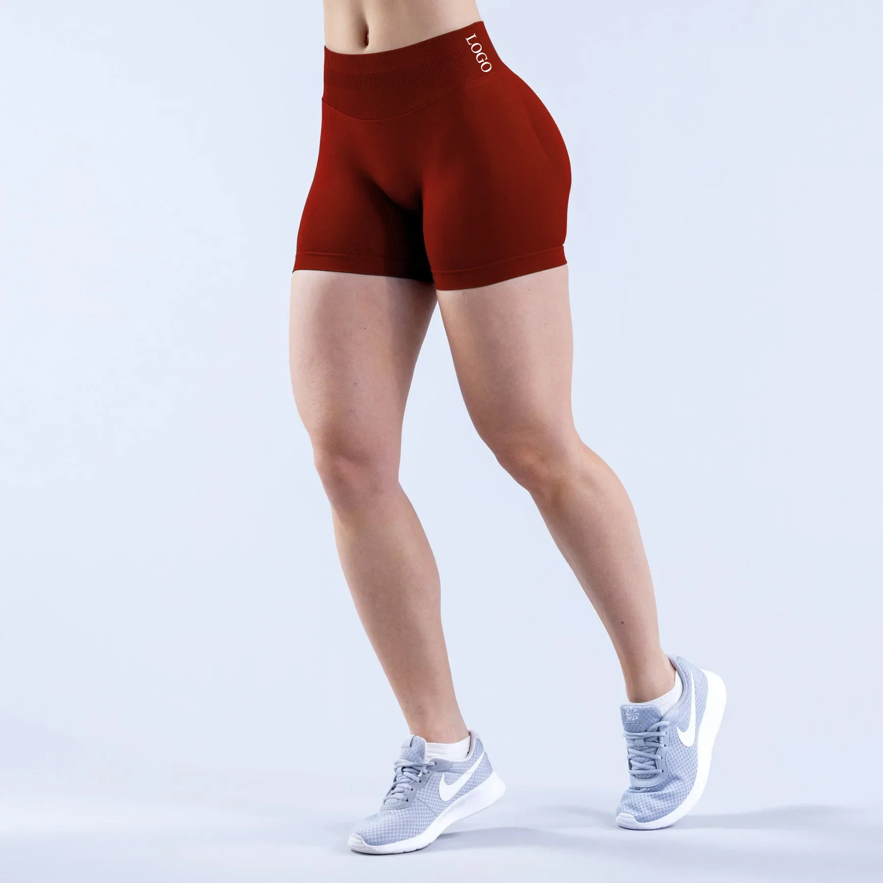 LOGO  Sporty Yoga Denim-Style  - Pilates In Yoga Pants ulasan dan harga