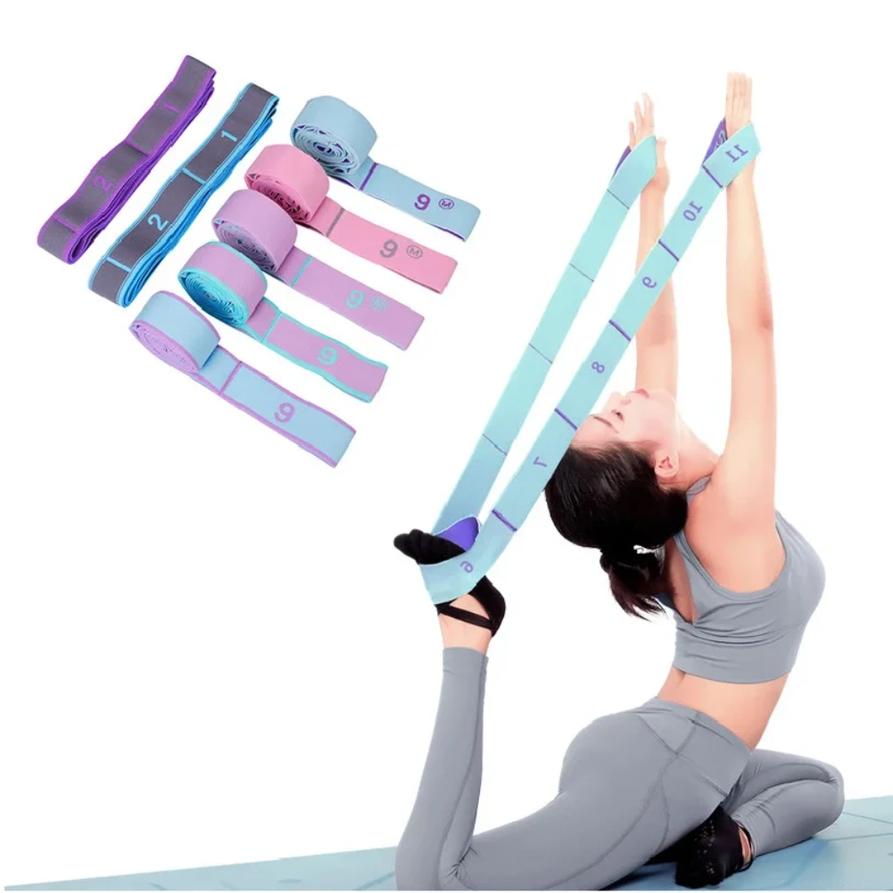 Multi-Section Elastic Yoga Res - Pilates Yoga Core ulasan dan harga