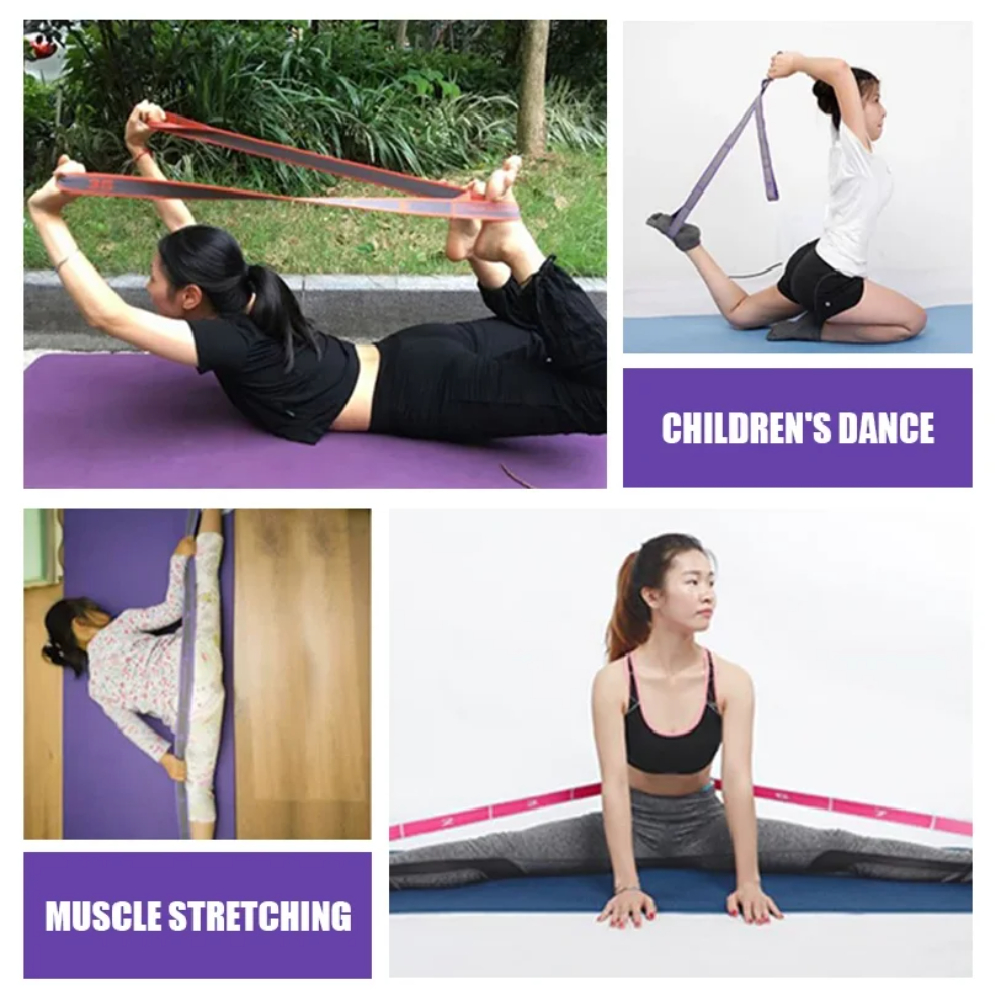 Multi-Section Elastic Yoga Res - Pilates Yoga Core ulasan dan harga