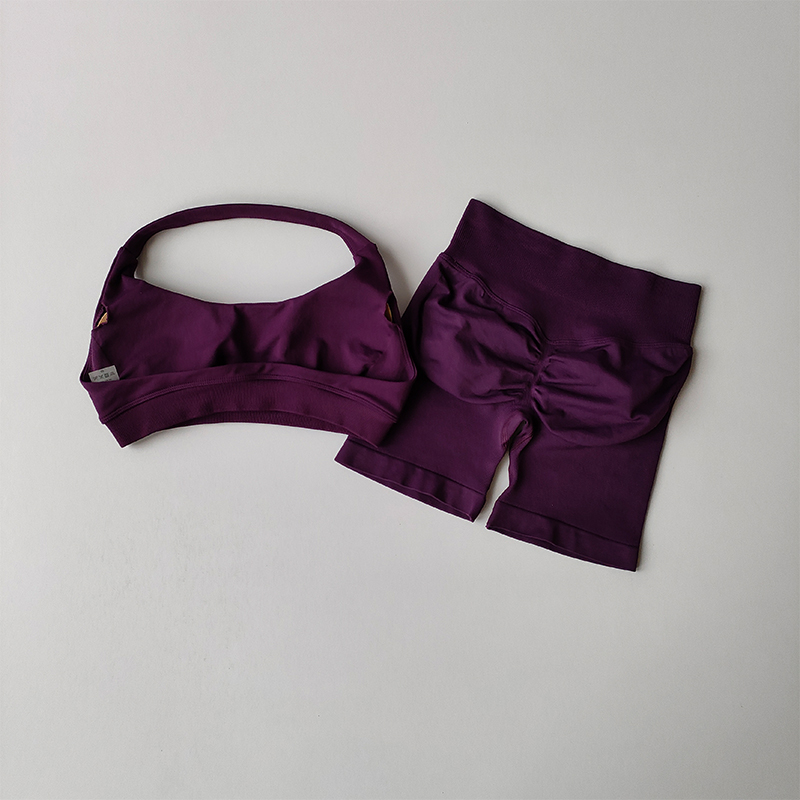 Sexy Halter Neck Beautiful Bac - Pilates Yoga Clothes ulasan dan harga