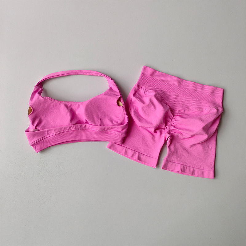 Sexy Halter Neck Beautiful Bac - Pilates Yoga Clothes ulasan dan harga