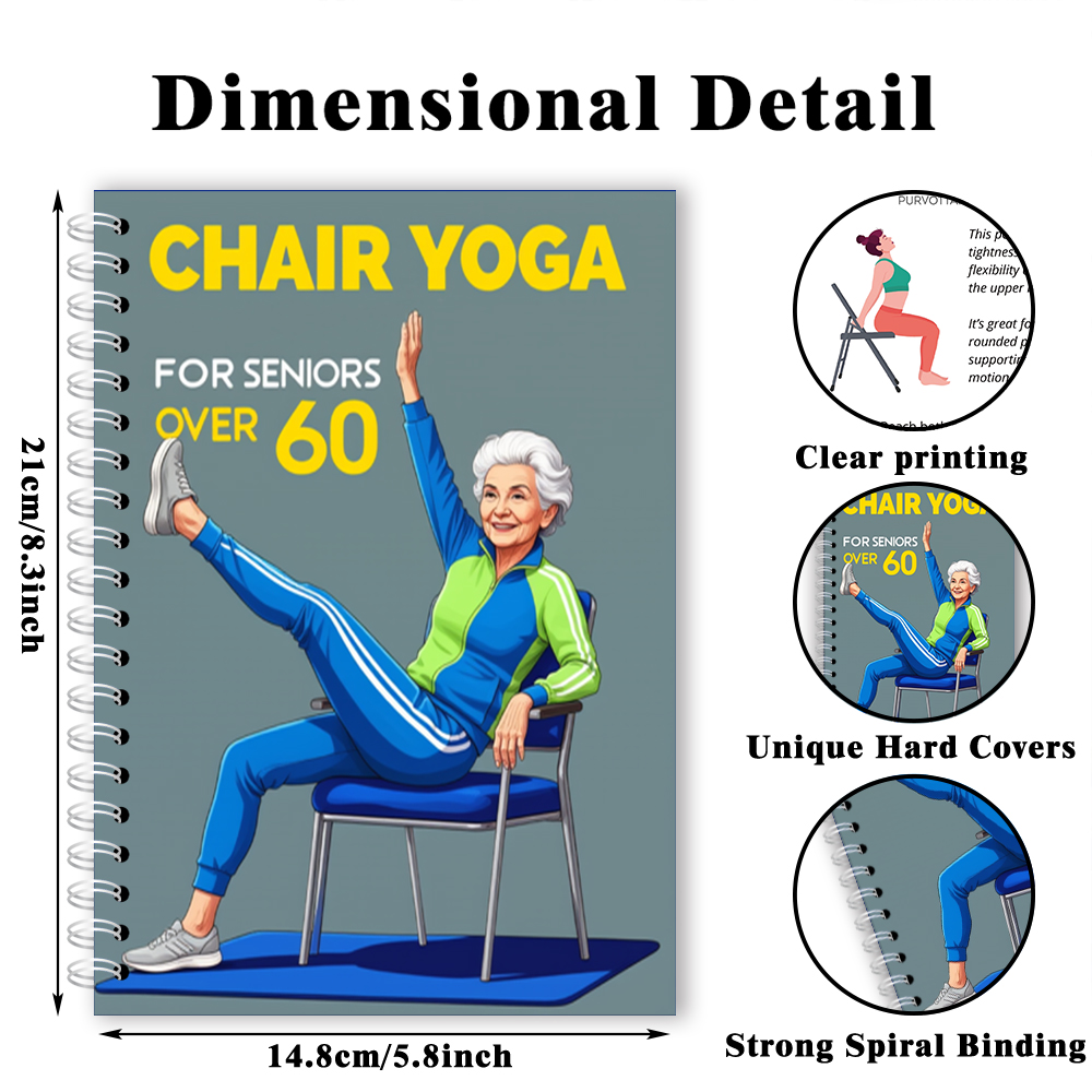Chair Yoga Logbook Notebook Fi - Pilates Yoga Circle ulasan dan harga