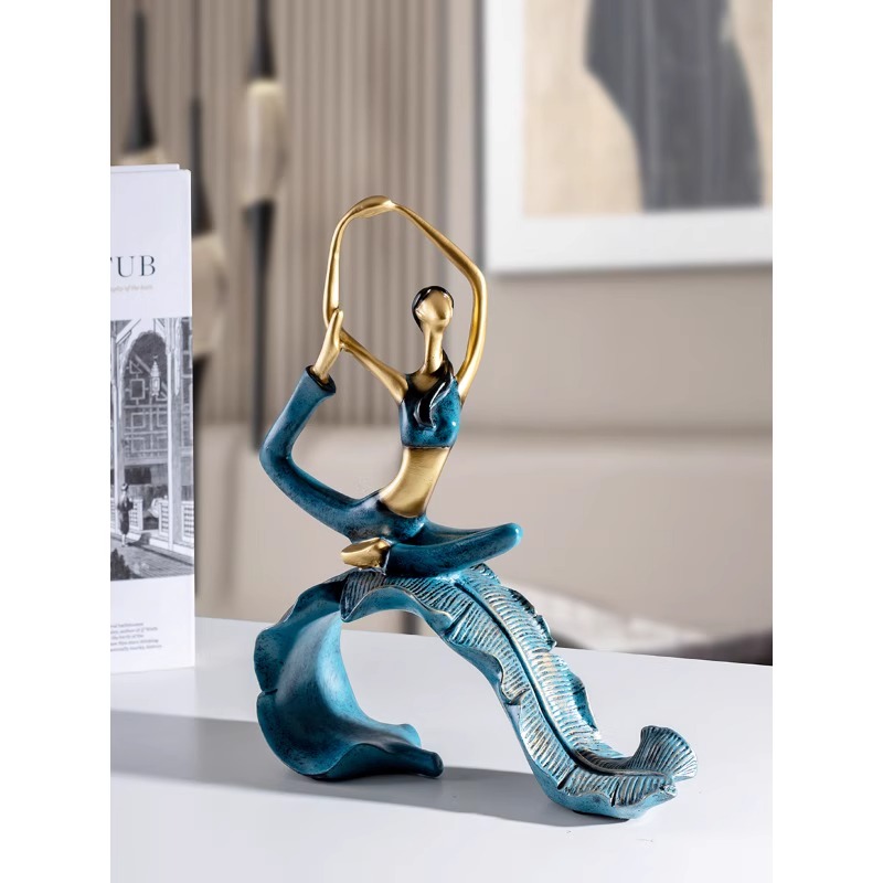 Fitness Sports Yoga Ornament C - Pilates Yoga Room ulasan dan harga