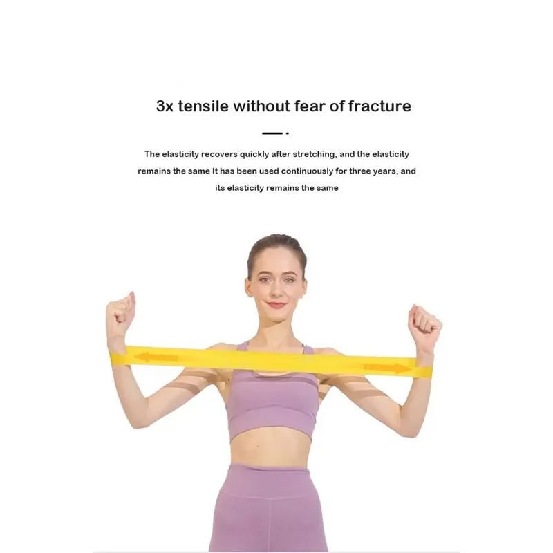 1/3/6Pcs Yoga Exercise Elastic - Pilates Yoga Difference ulasan dan harga