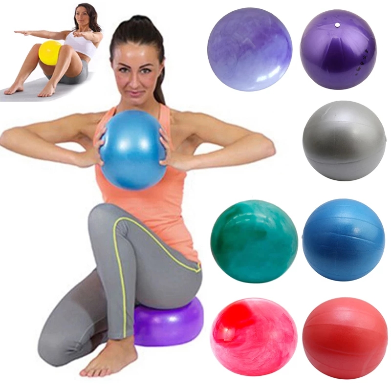 New 25cm Yoga Ball Exercise Gy - Pilates Yoga Core ulasan dan harga