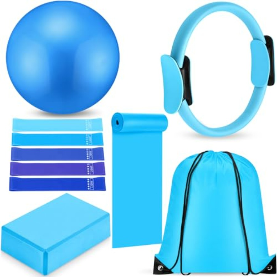 10 Pcs Pilates Ring Blocks Set - Pilates Yoga Gifts ulasan dan harga