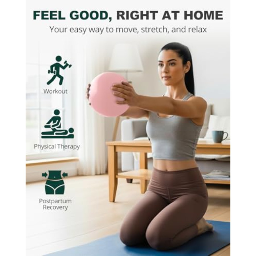 9-Inch Pilates Ball, Small Exe - Pilates Yoga Core ulasan dan harga
