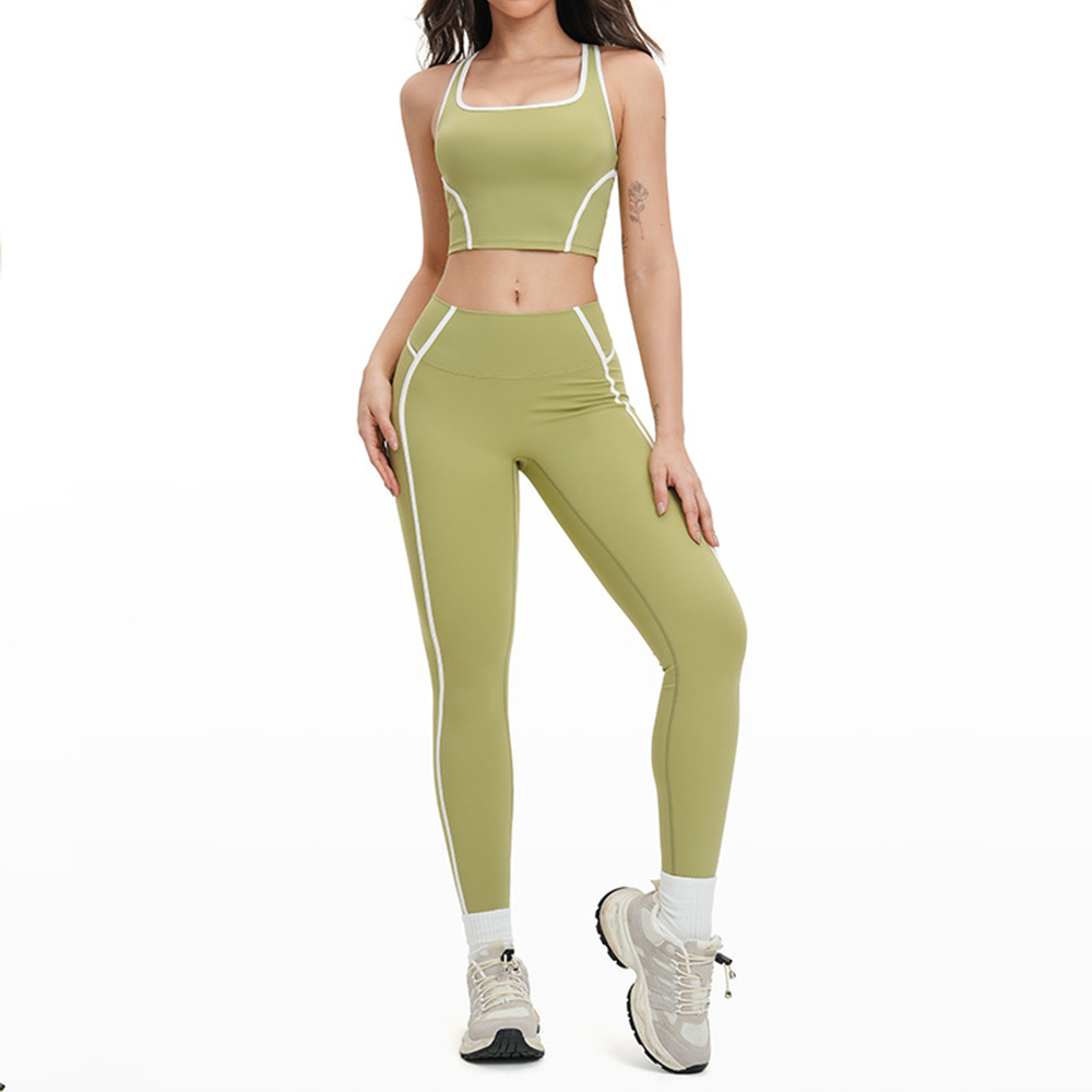 2 Piece Yoga Clothes Women Tra - Pilates Yoga Clothes ulasan dan harga