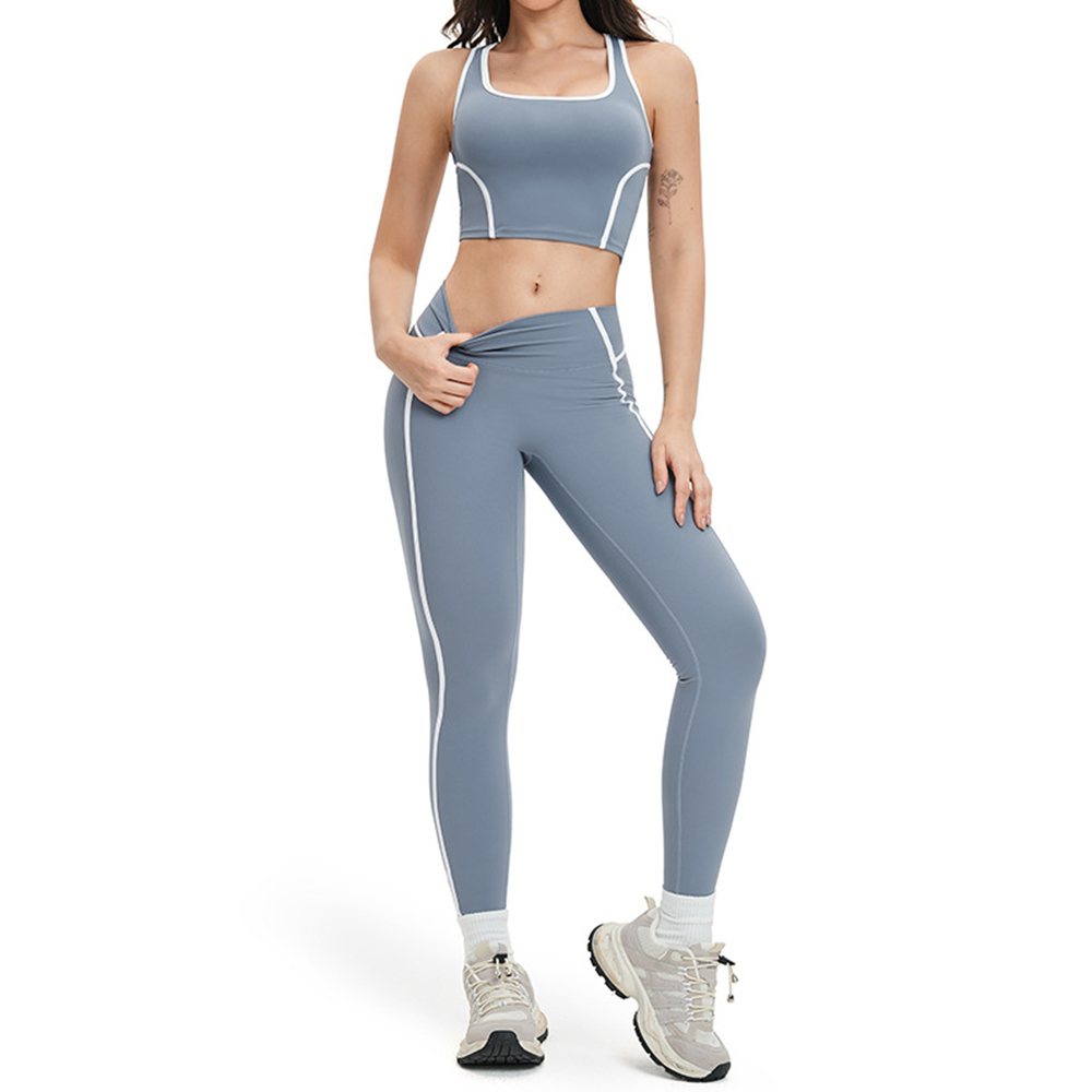 2 Piece Yoga Clothes Women Tra - Pilates Yoga Clothes ulasan dan harga