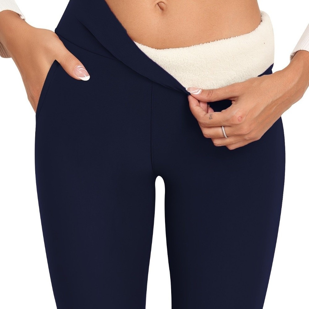 Fashion High Waist Fleece Legg - Pilates In Yoga Pants ulasan dan harga