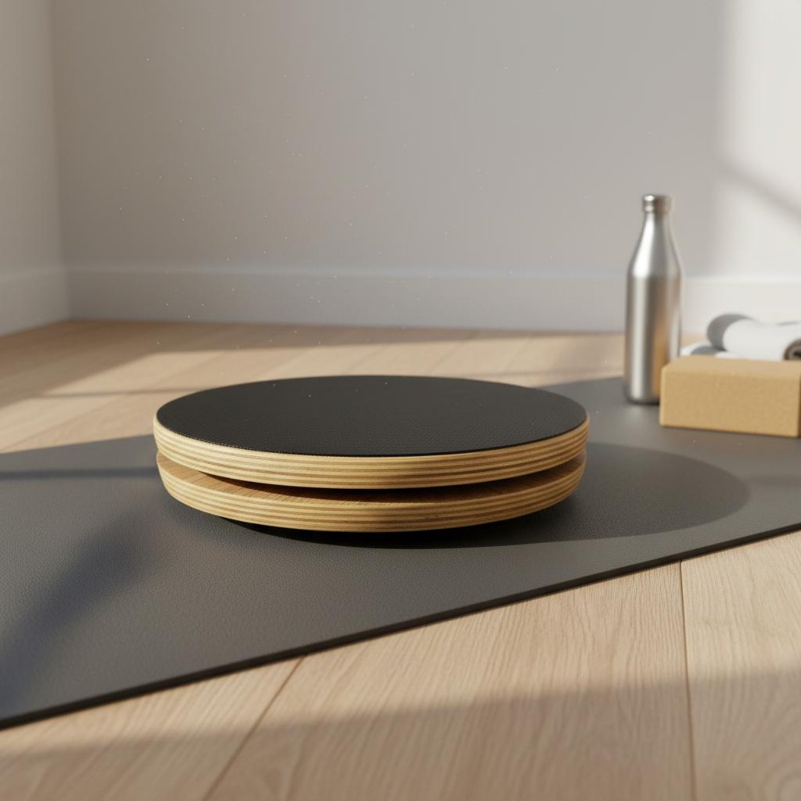 2 Pieces Wooden Pilates Disc S - Pilates & Yoga Unleashed International Academy ulasan dan harga